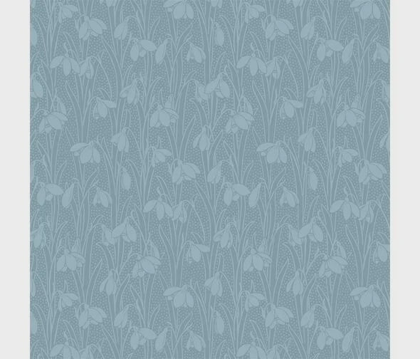 Liberty Heirloom Snowdrop Spot - Blue
