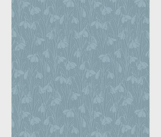 Liberty Heirloom Snowdrop Spot - Blue