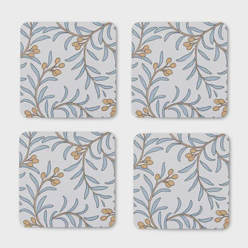 Juniper Square Coaster Set 4