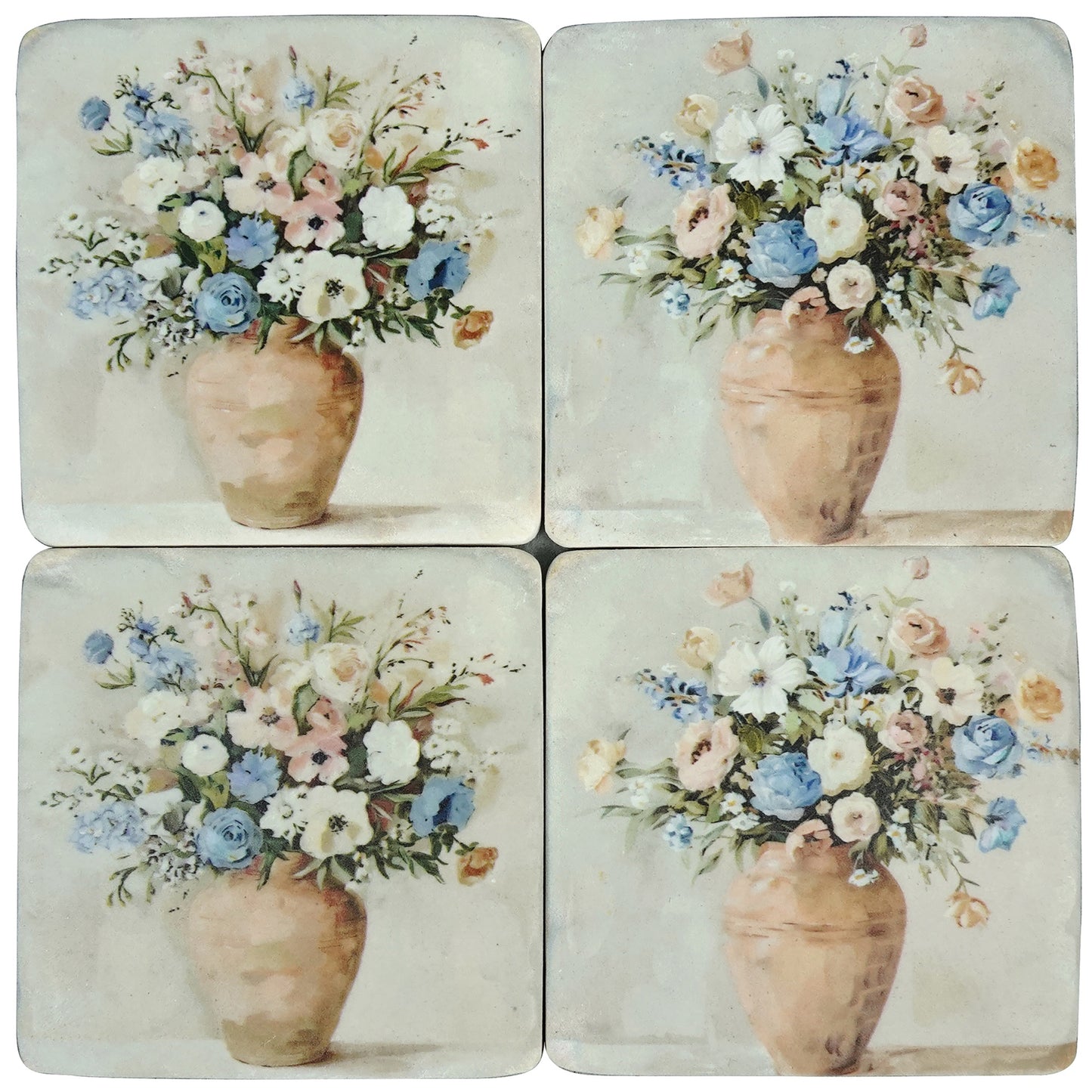 Vase of Spades Coasters