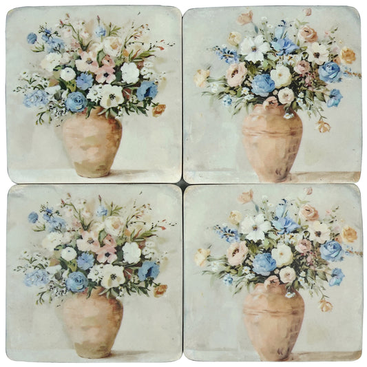 Vase of Spades Coasters
