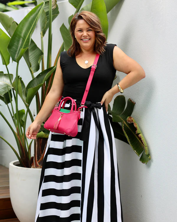 Ruby Bag - Pink/Green