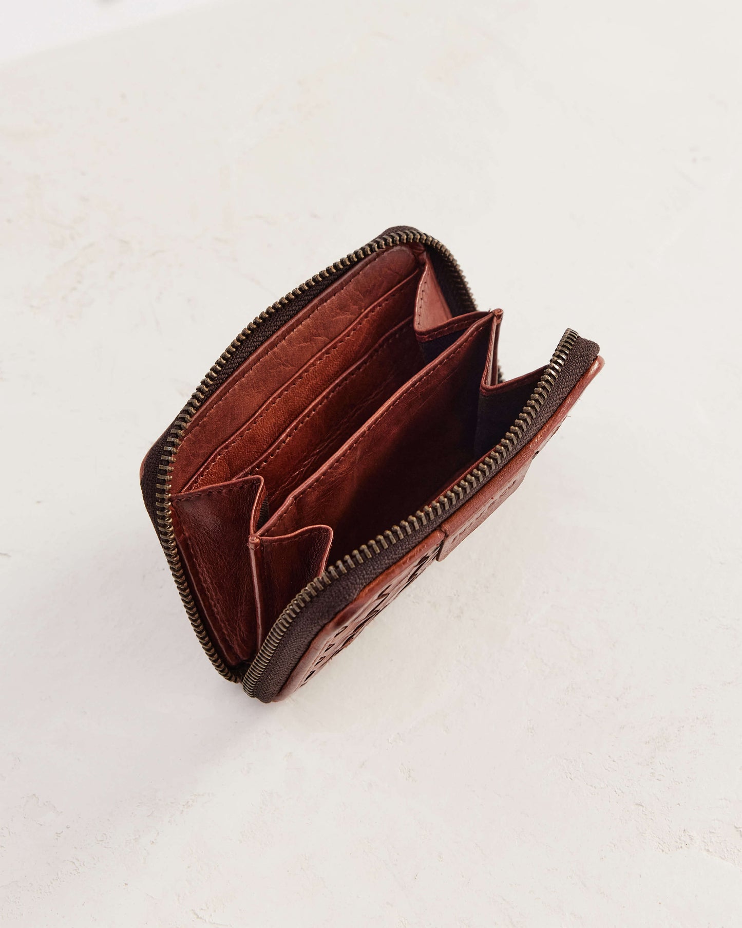 Basque Wallet - Small Amber