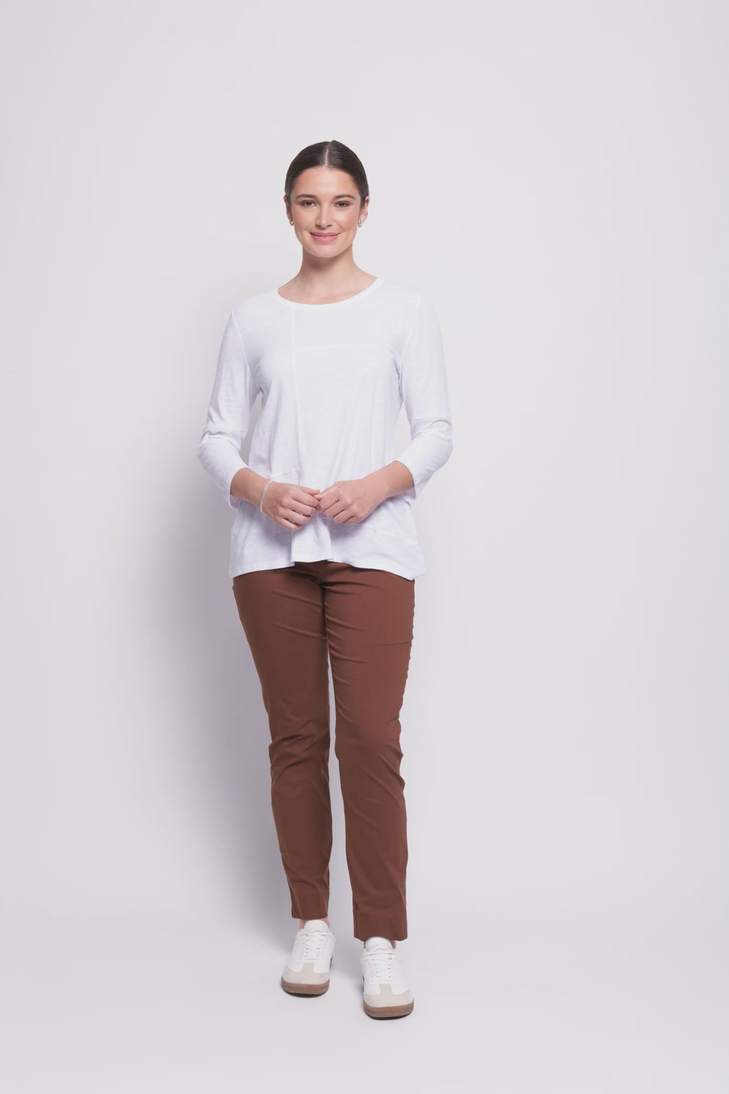 Sew It Seams Top - Winter White