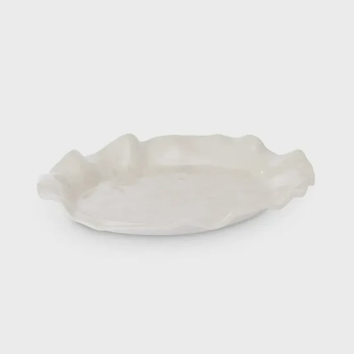 Tide Melamine Ivory Platter