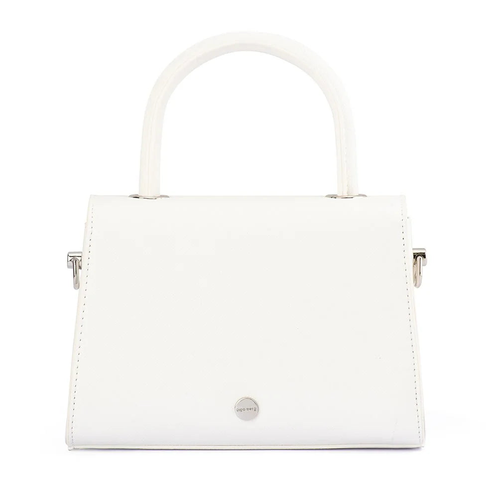 Alejandra Embellished Bag - White