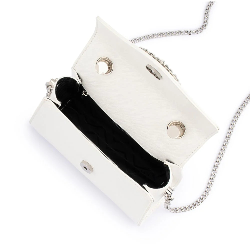 Alejandra Embellished Bag - White