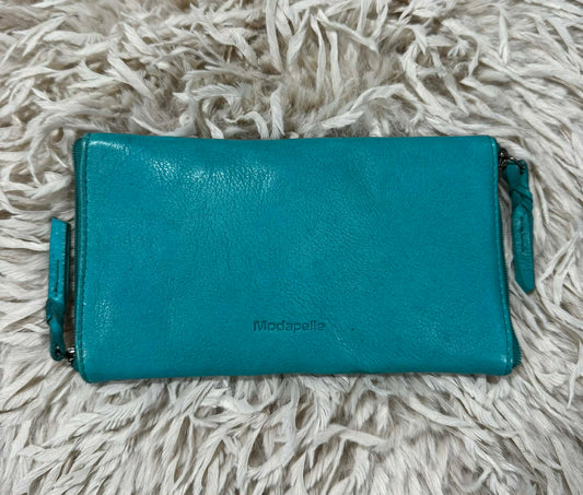 Leather Optical/Phone Case - Aqua