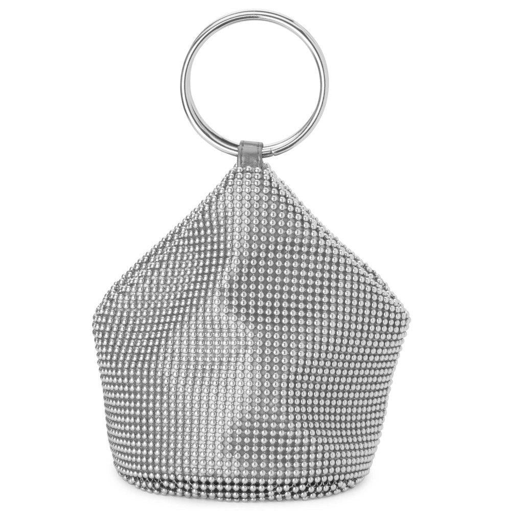 Bianca Ball Mesh Handle - Silver