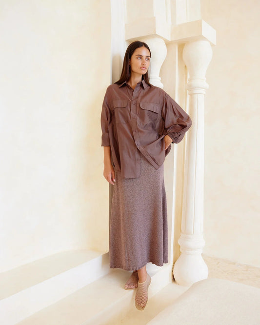 Chia Skirt - Chocolate