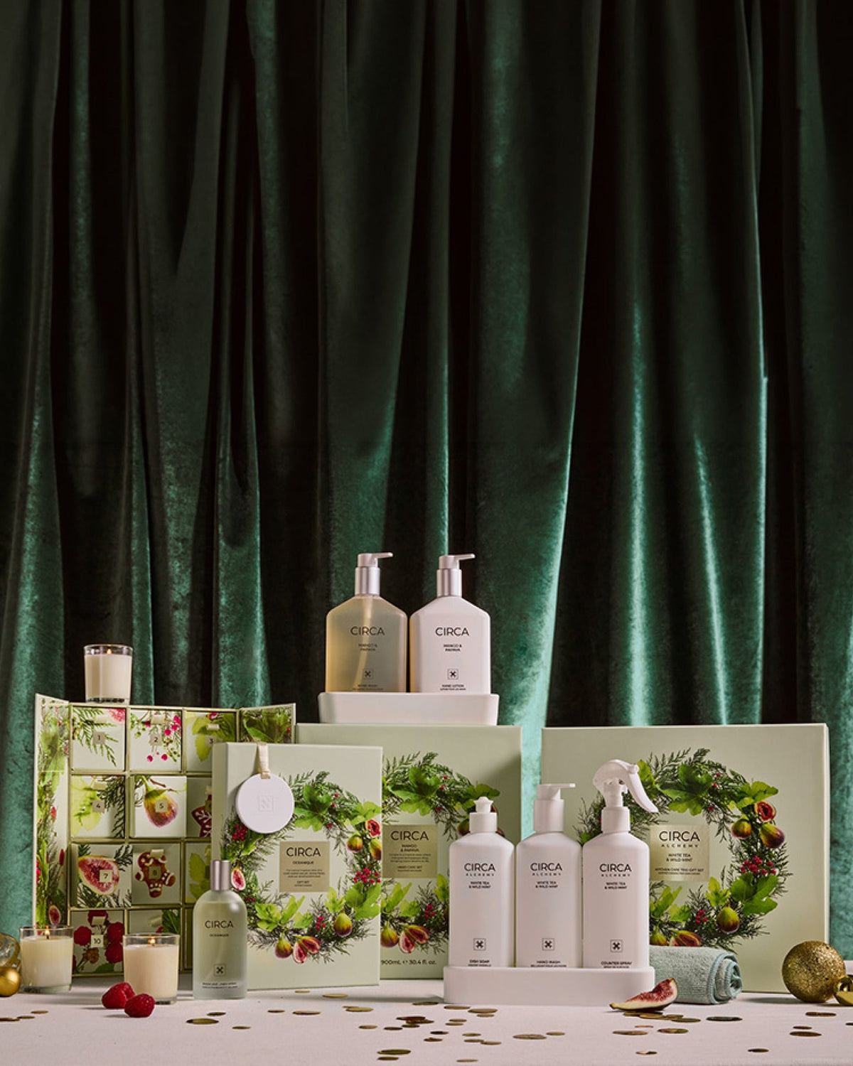 White Tea & Wild Mint Kitchen Trio Gift Set 900mL