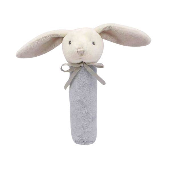 Mika the Bunny Squeaker Toy (Blue)