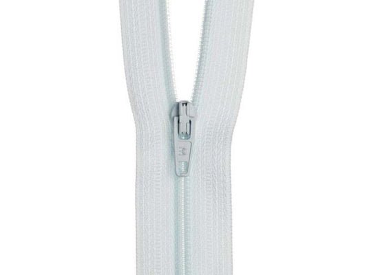 15cm Ice Blue Zipper