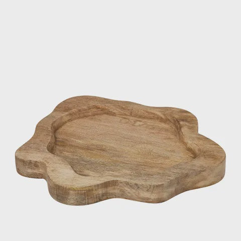 Splash Natural Wood Tray