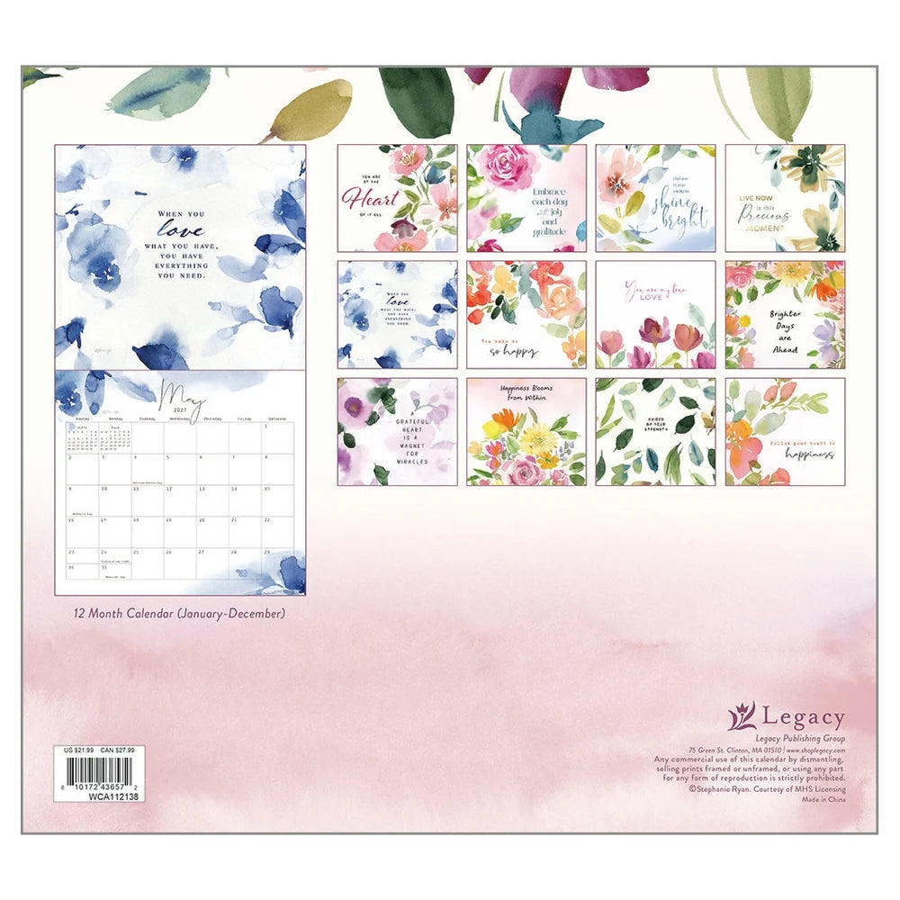 2027 Legacy Gratitude Calendar
