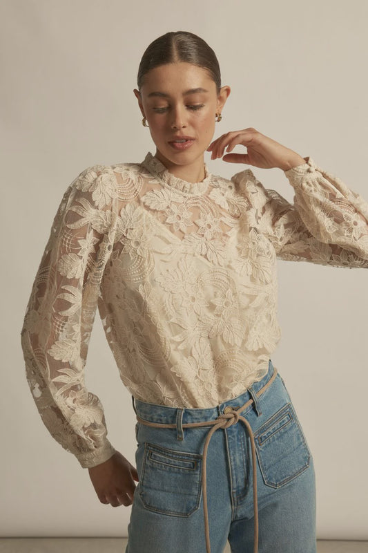 Zoe Kratzmann Glint Top - Ecru