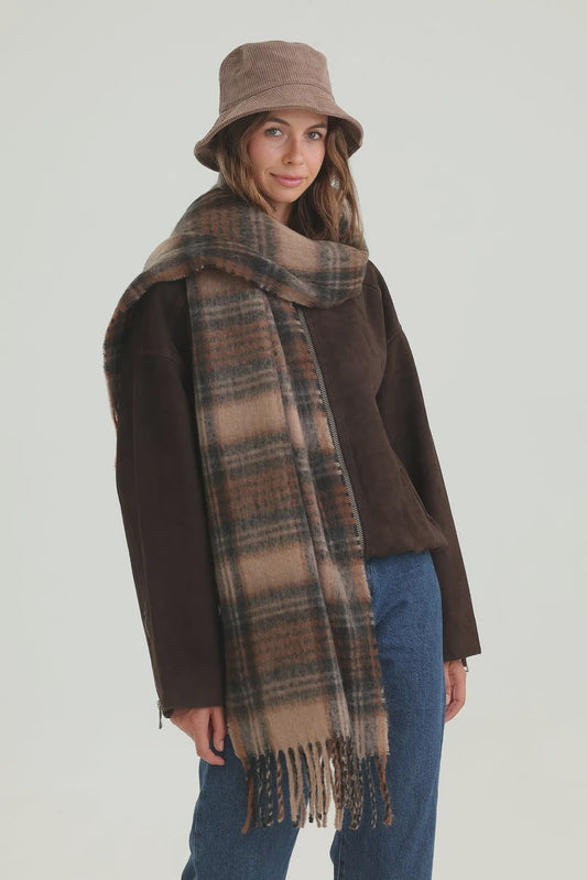 Harley Scarf - Brown