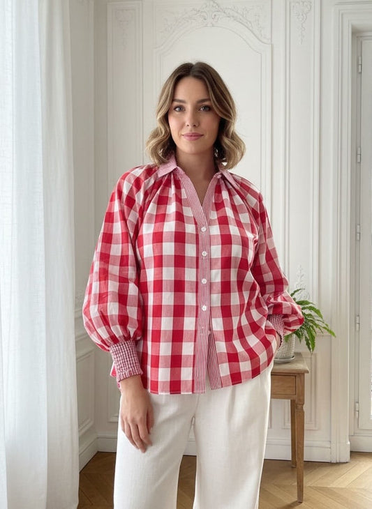 Check Shirt - Rouge