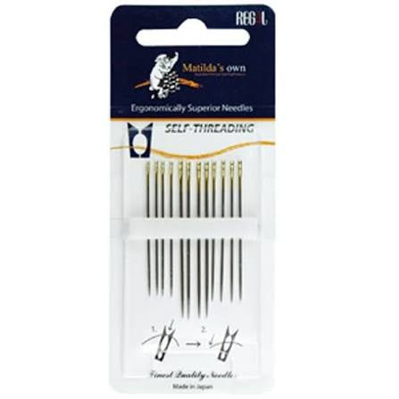 Self Threading Needles