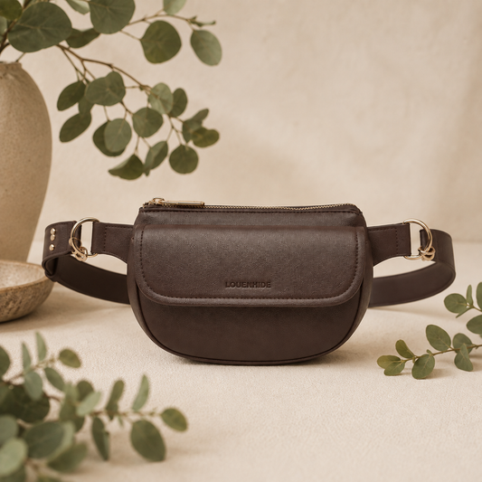 Lola Belt Bag - Chocolate