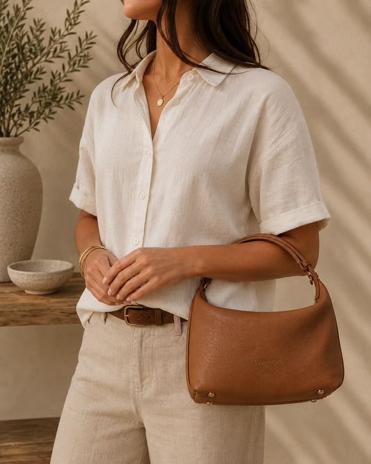 Madeline Shoulder Bag - Toffee