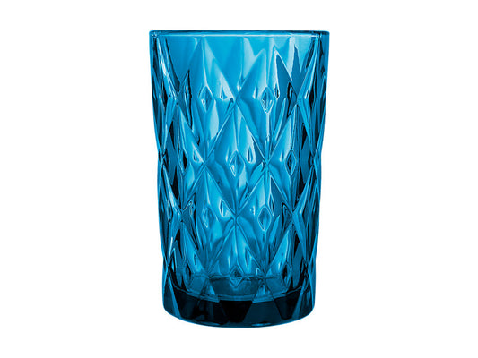 Deanna Highball Glass 4pc Blue Gift Boxed