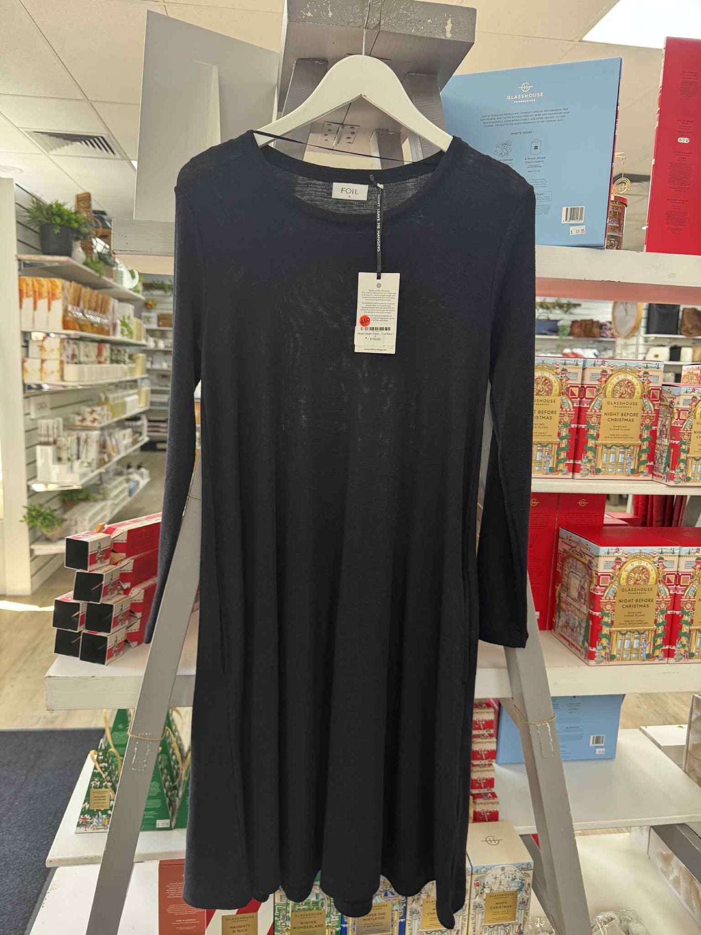 Shear Delight Dress - True Navy