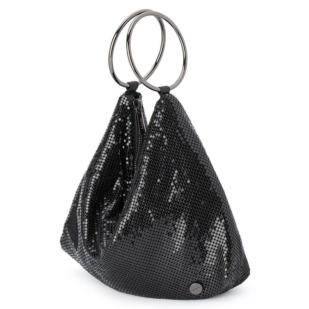 Shar Mesh Convertible Bag - Black