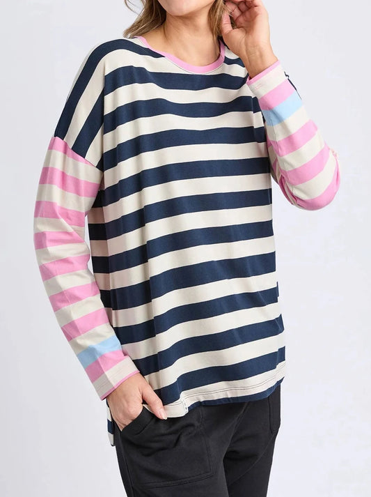 Gaeb Stripe L/S Tee