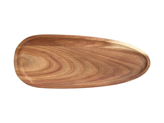 Forme Acacia Wood Organic Platter 35x14cm Natura