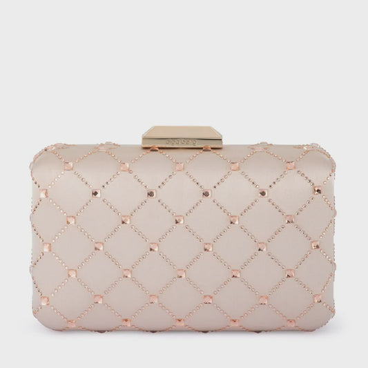 Violet Hotfix Clutch - Natural