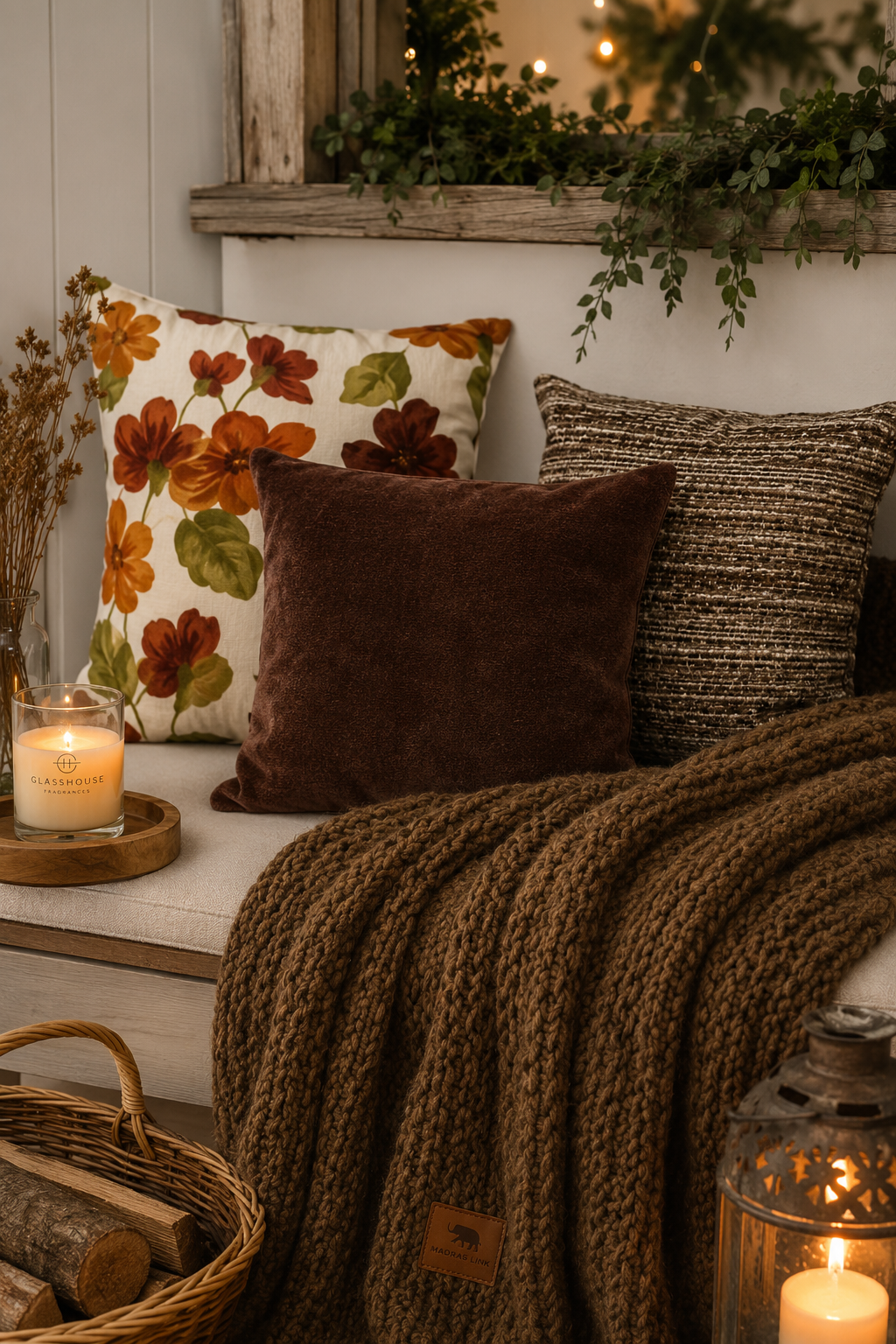 Jarah Chocolate Throw