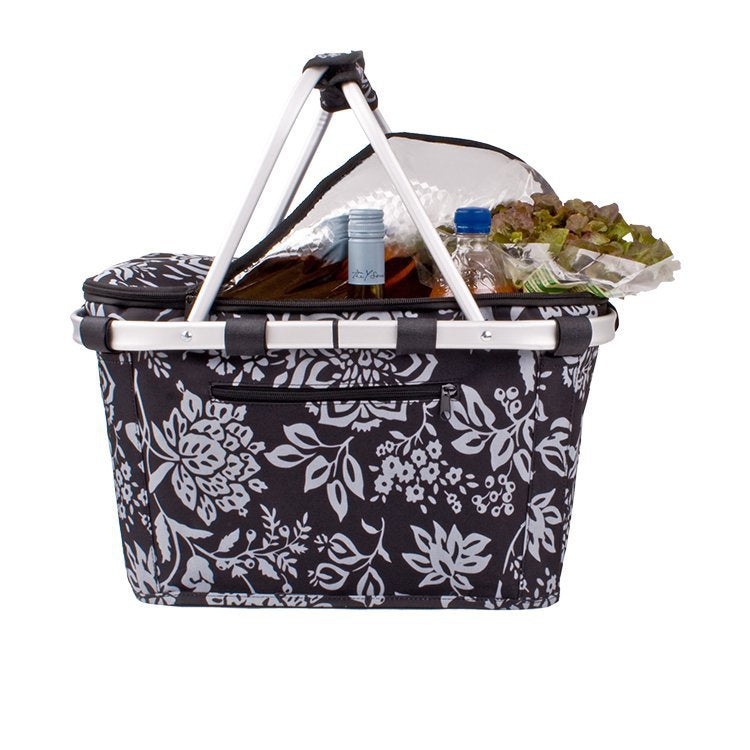 Insulated Carry Basket Camelia Black