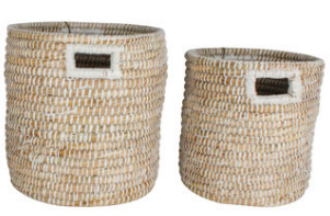 Elliot Grass Basket Round - Small