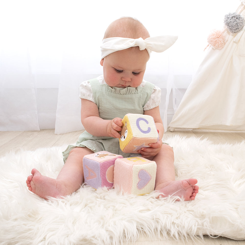 Cotton Knit Soft Blocks - Ava