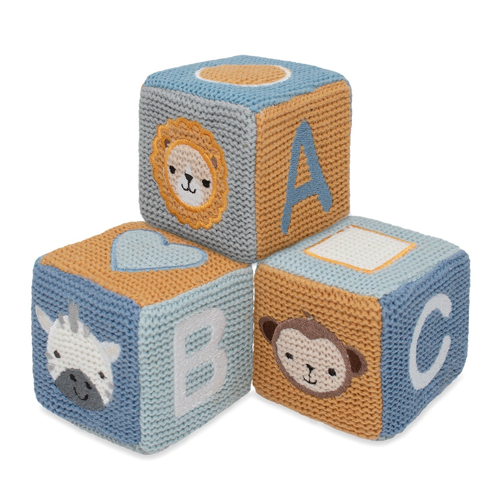 Cotton Knit Soft Blocks - Leo