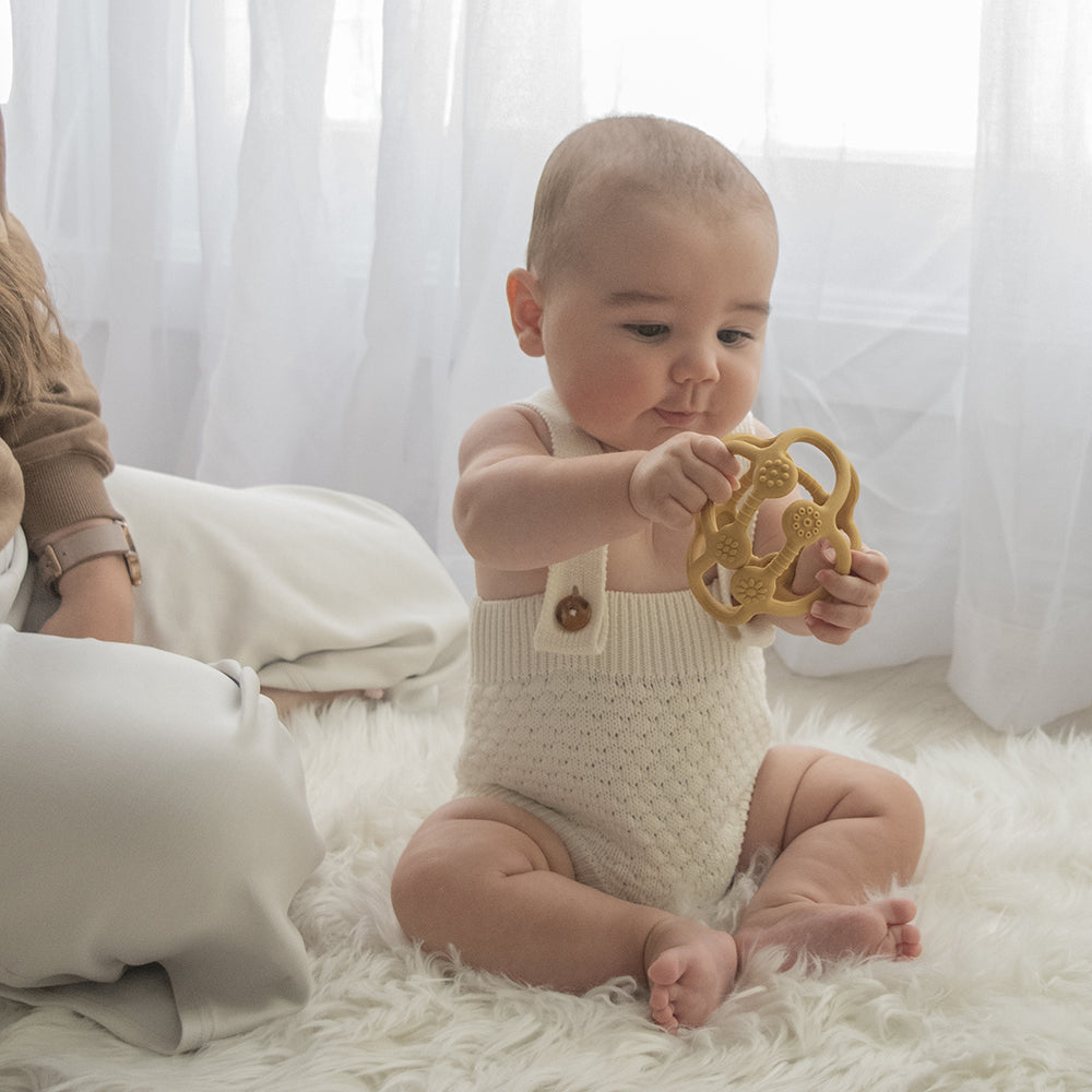 Silicone Teething Ball - Sunshine