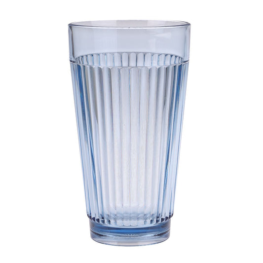 Ripple Acrylic High Ball Tumbler 450ml - Blue