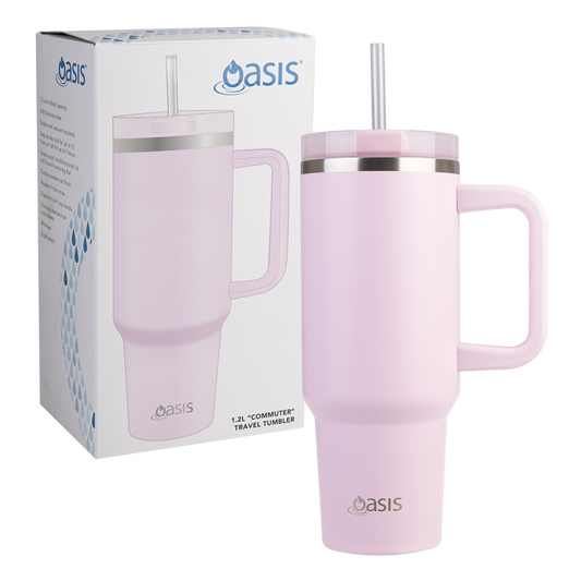Commuter Travel Tumbler 1.2L Pink Lemonade