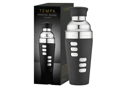 Aurora Recipe Matte Black Cocktail Shaker