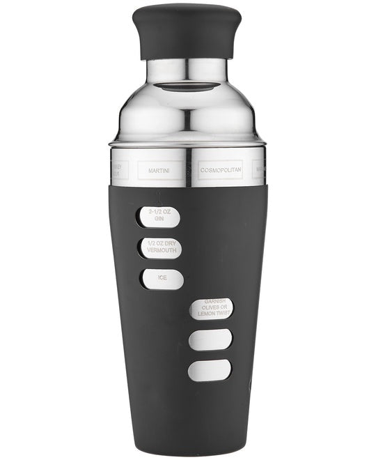 Aurora Recipe Matte Black Cocktail Shaker