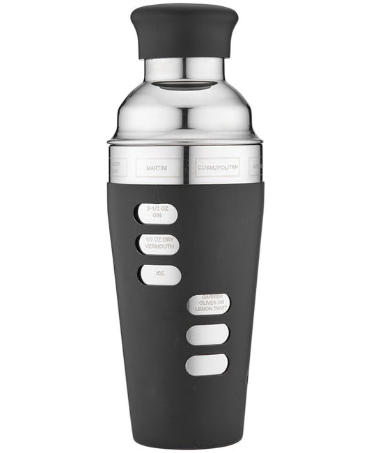 Aurora Recipe Matte Black Cocktail Shaker