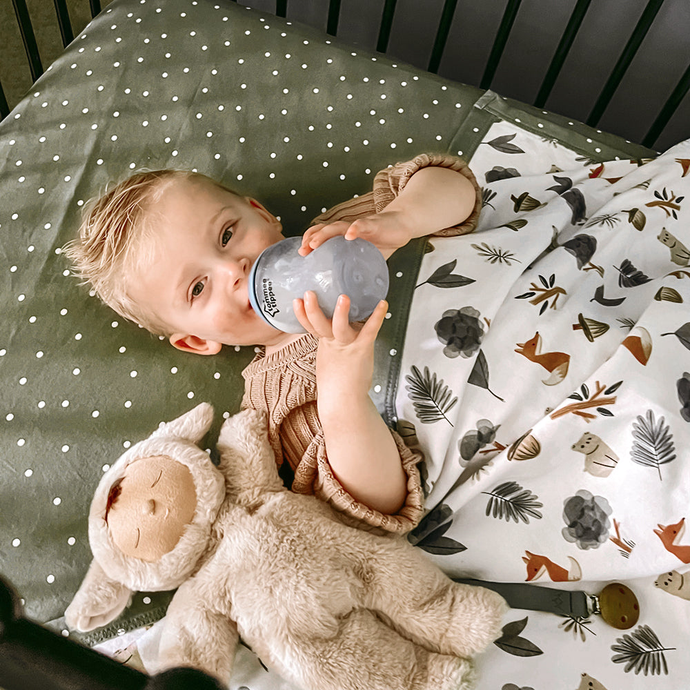 Cot Fitted Sheets - Forest Retreat