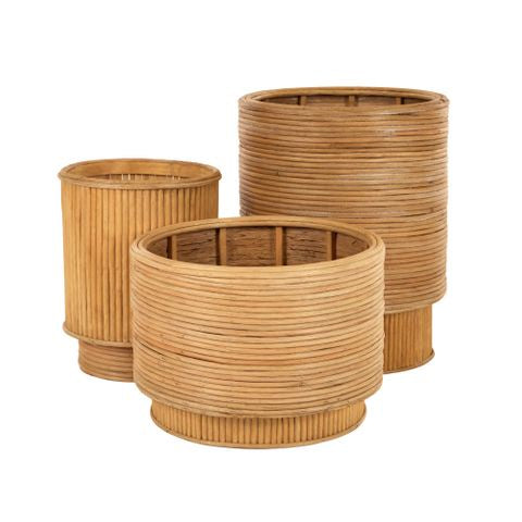 Behati Rattan Planter - Sml