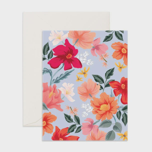 Bilberry Blank Greeting Card