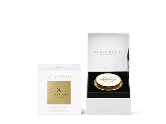 Car Diffuser White - A Tahaa Affair