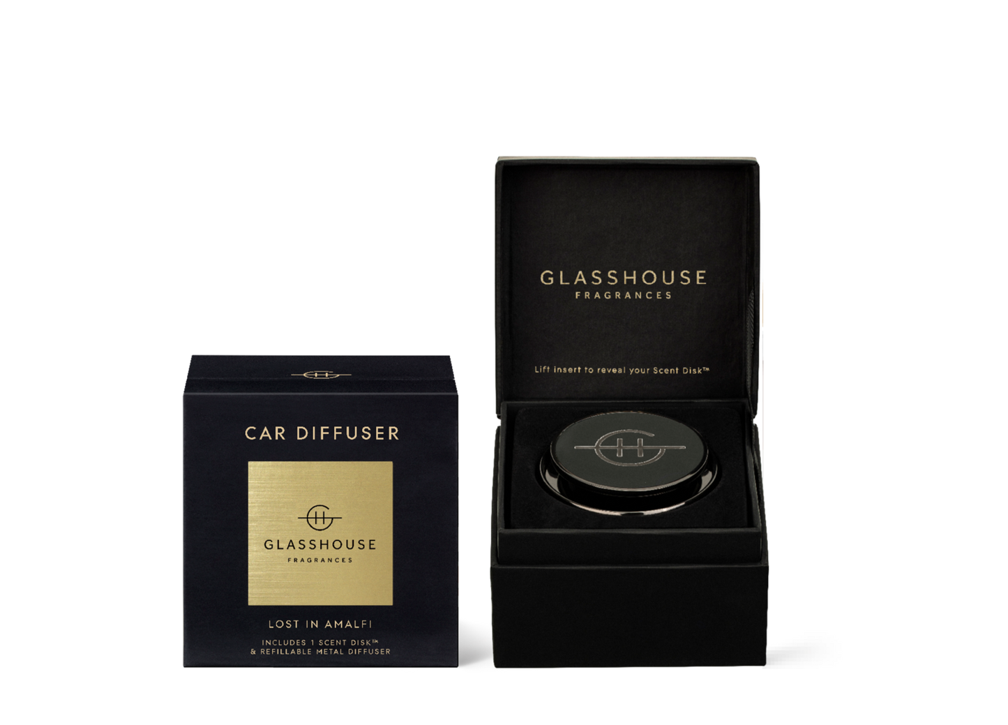 Car Diffuser Black - Lost In Amalfi