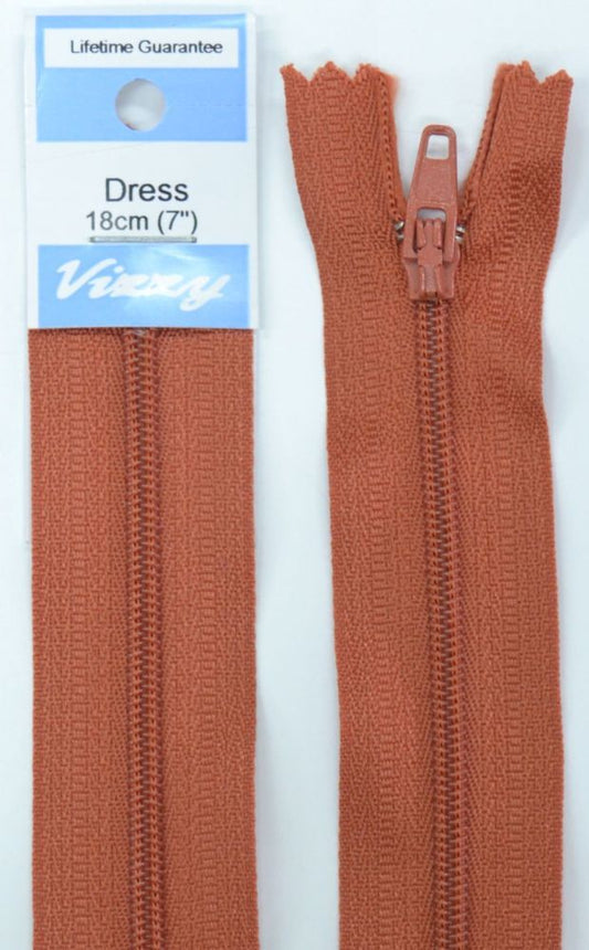 18cm Brick Zipper