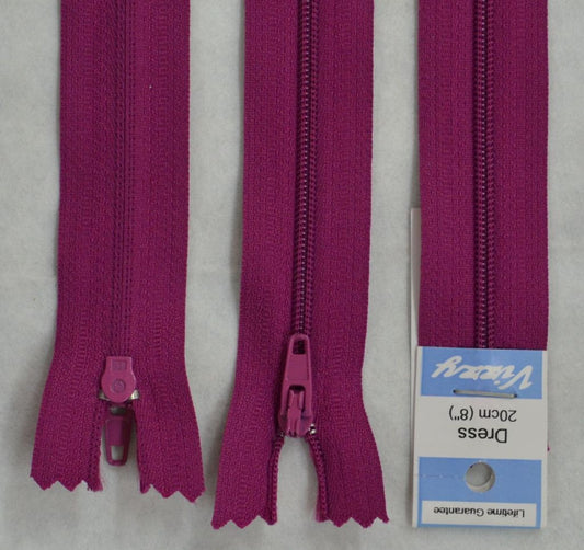 20cm Garden Rose Zipper