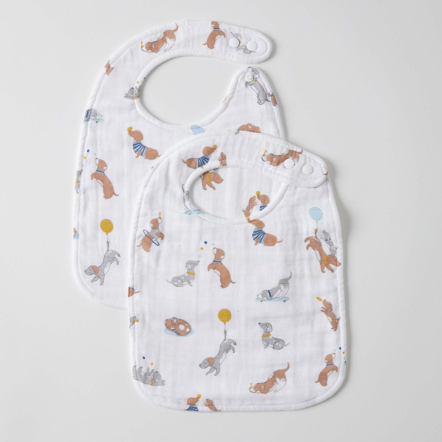 Puppy Play Muslin Bib Set 2